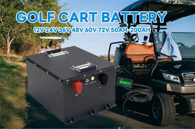 Charging Performance of 51.2V 63Ah 100A Golf Cart LiFePO4 Battery